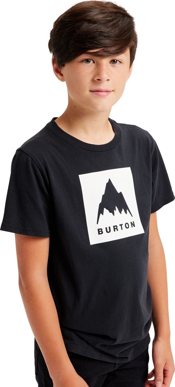 Burton Kids' Burton Classic Mountain High Short Sleeve T-Shirt True Black Burton