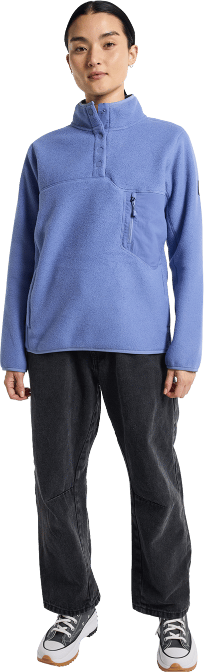 Burton Women's Cinder Fleece Pullover Slate Blue Burton