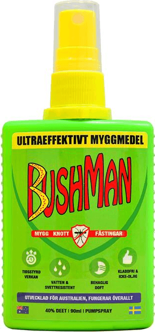 Bushman Mosquito Spray 90 ml Yellow Bushman