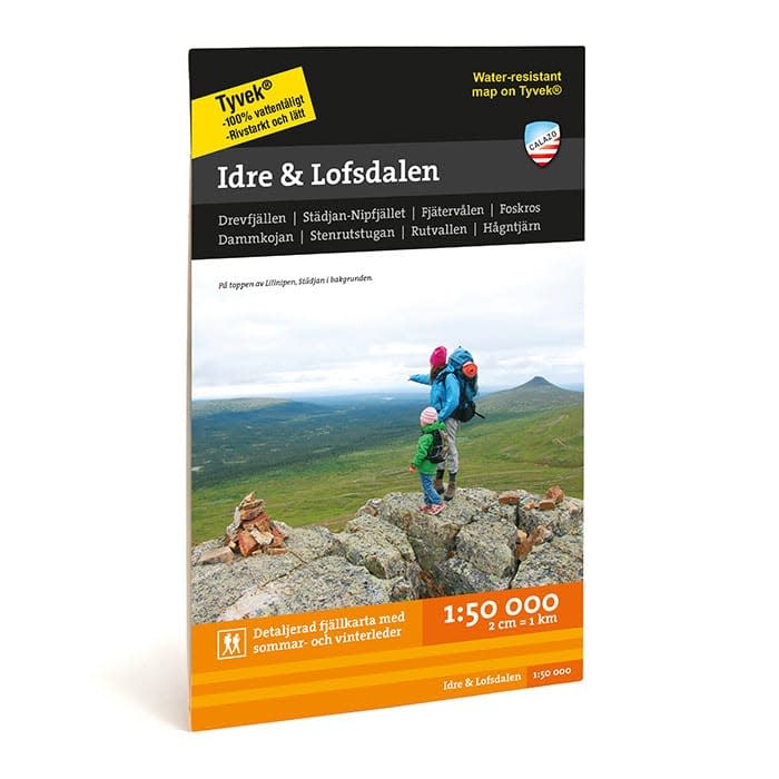 Calazo förlag Idre & Lofsdalen 1:50.000 NoColour