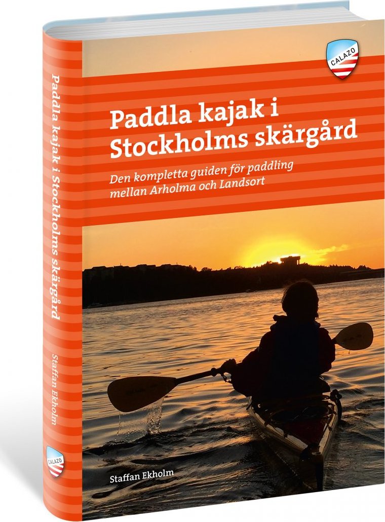 Calazo förlag Paddla kajak i Stockholms skärgård NoColour