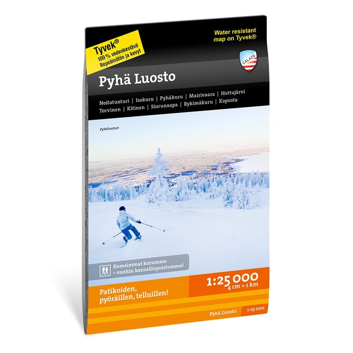 Calazo förlag Pyhä Luosto 1:25.000 NoColour Calazo förlag