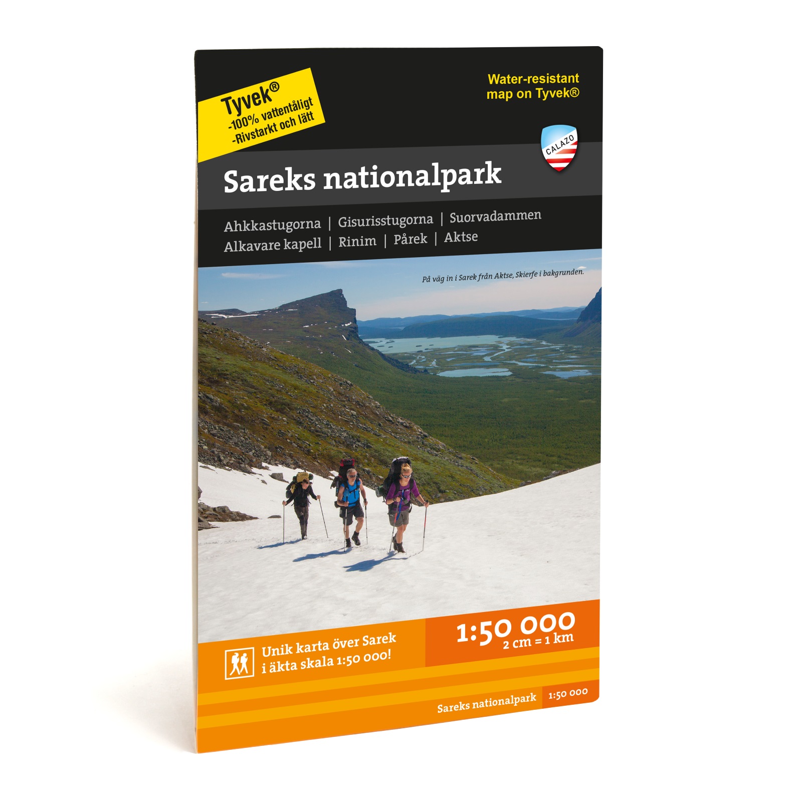 Calazo förlag Sareks nationalpark 1:50.000 NoColour