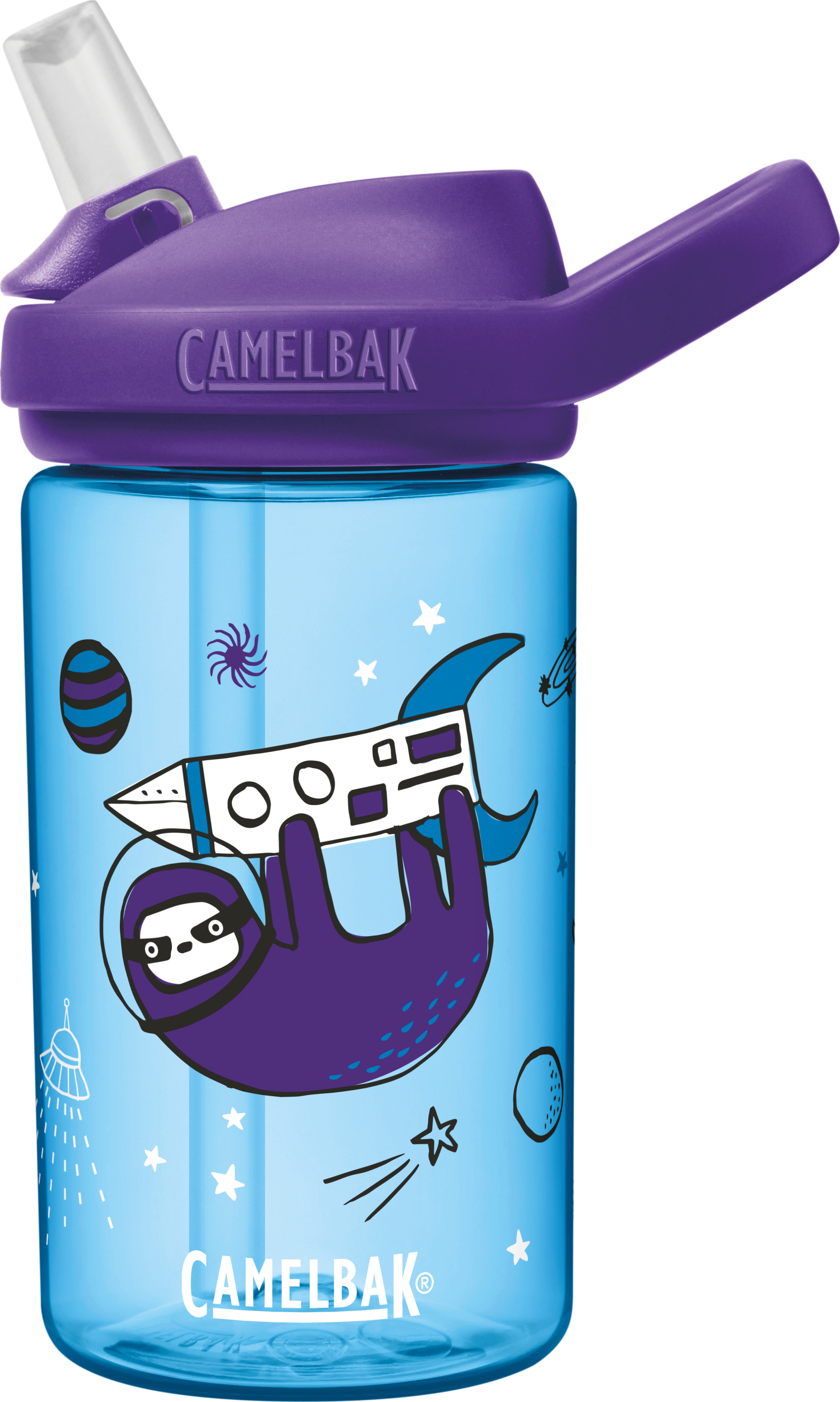 CamelBak Kids’ Eddy+ 14 Tritan Renew Slots In Space