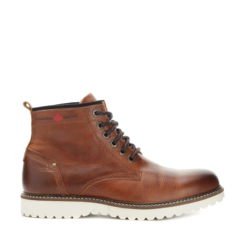 Canada Snow Men’s William Lace Up  Cognac