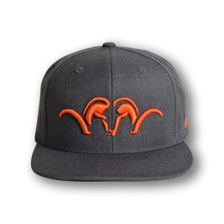 Blaser Blaser Cap "Flat Snapback" Grey With Orange Argali Logo Blaser