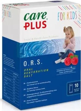 Care Plus Oral Rehydration Salt For Children Raspberry