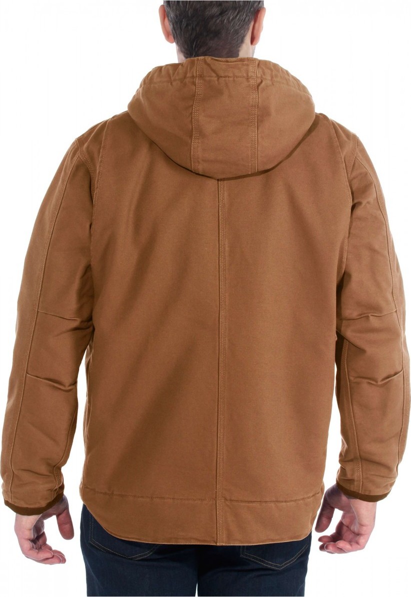 Carhartt sandstone bartlett jacket best sale