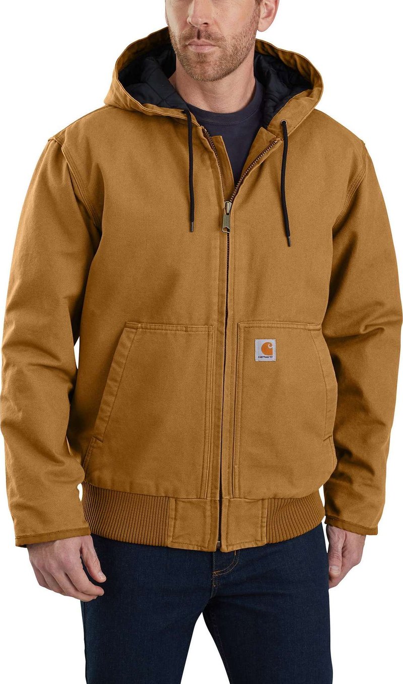 Carhartt Men s Duck Active Jacket Carhartt Brown Buy Carhartt Men s Duck Active Jacket Carhartt Brown here Outnorth