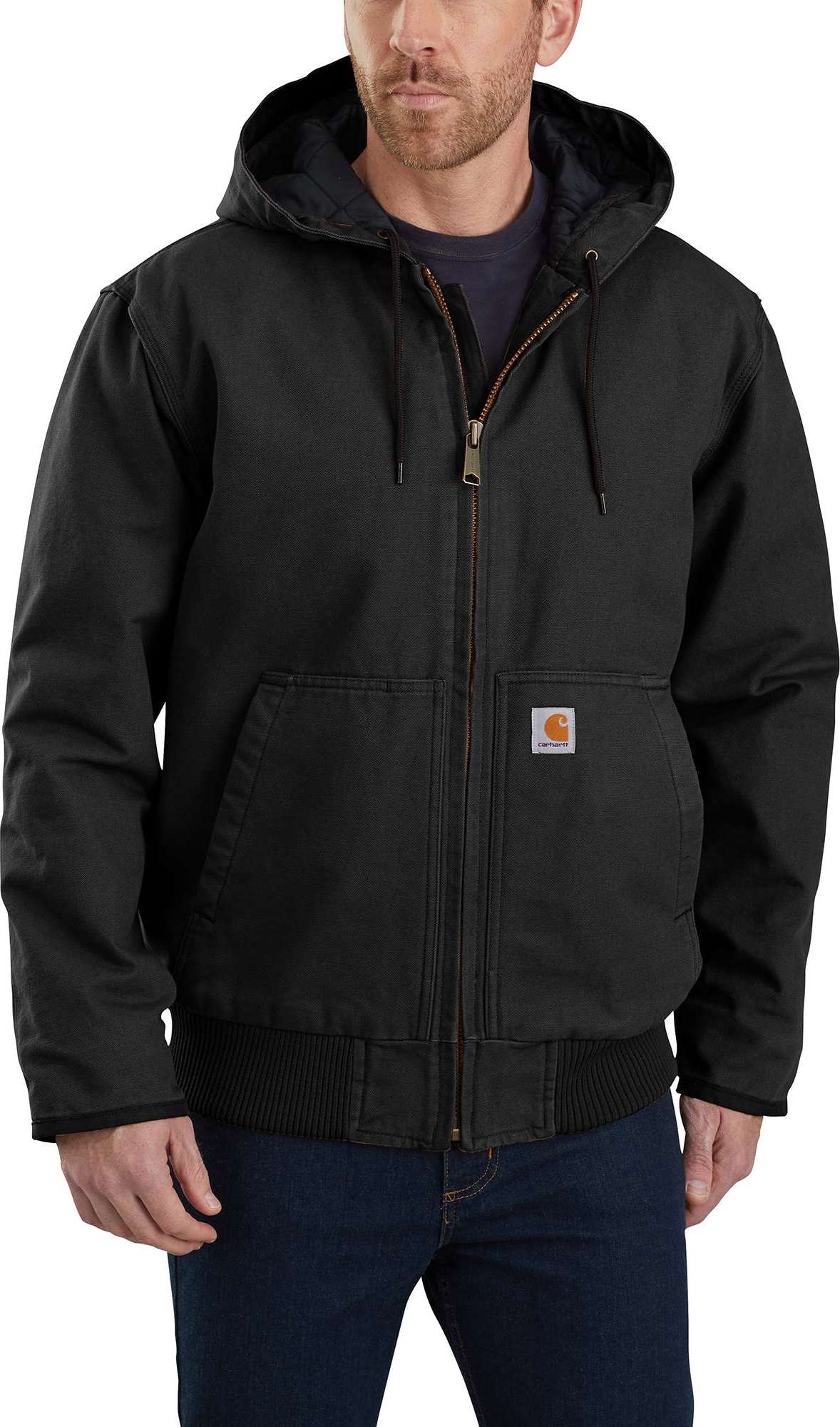 Carhartt Men’s Duck Active Jacket Black