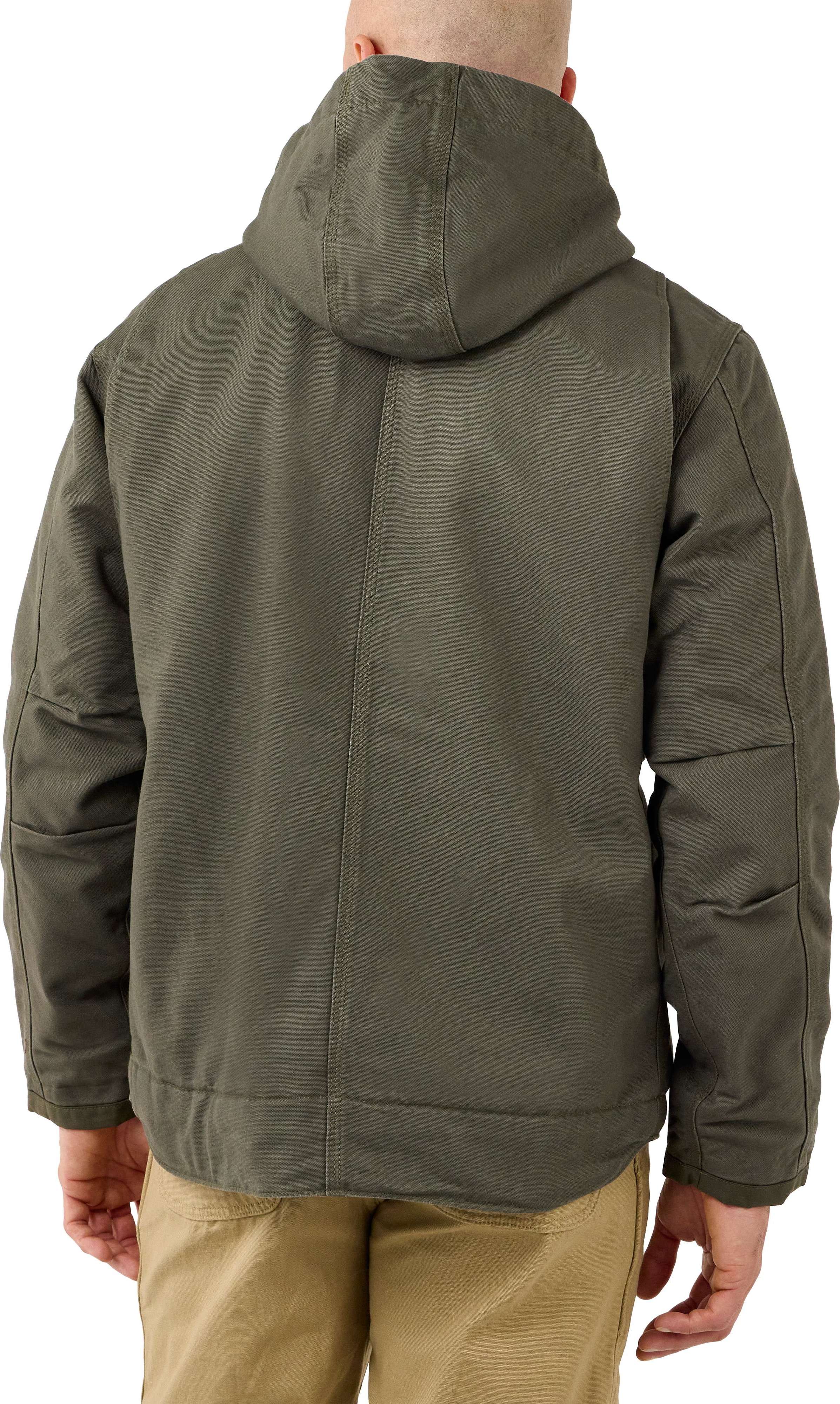 Carhartt woodsville jacket moss best sale