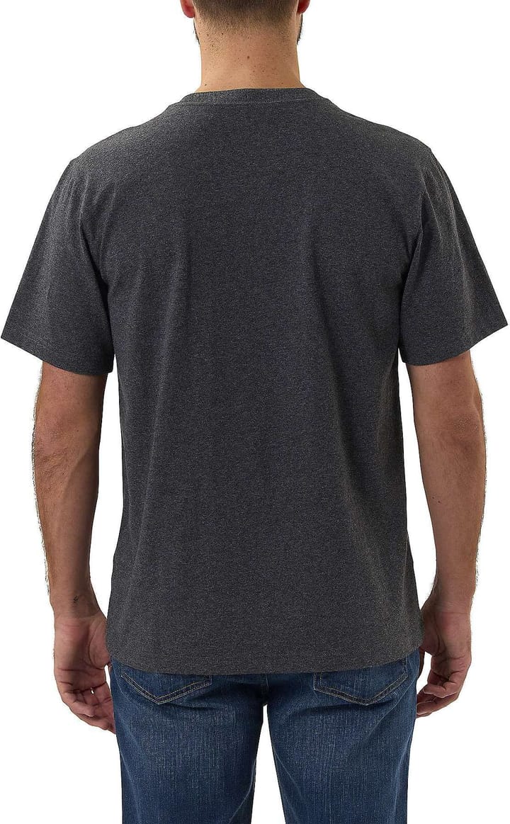 Carhartt Men's Core Logo T-Shirt Short Sleeve Carbon Heather Carhartt