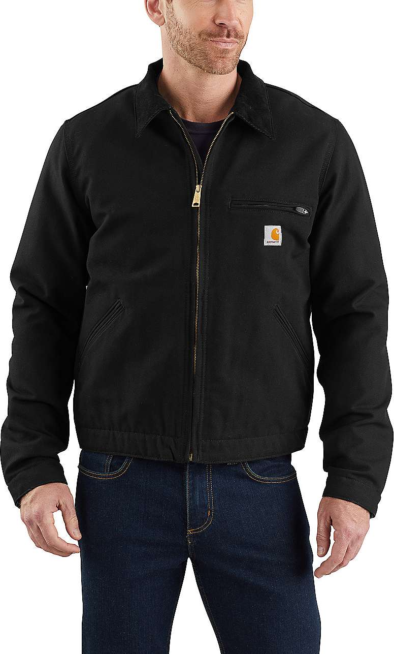 Carhartt Men’s Duck Detroit Jacket Black