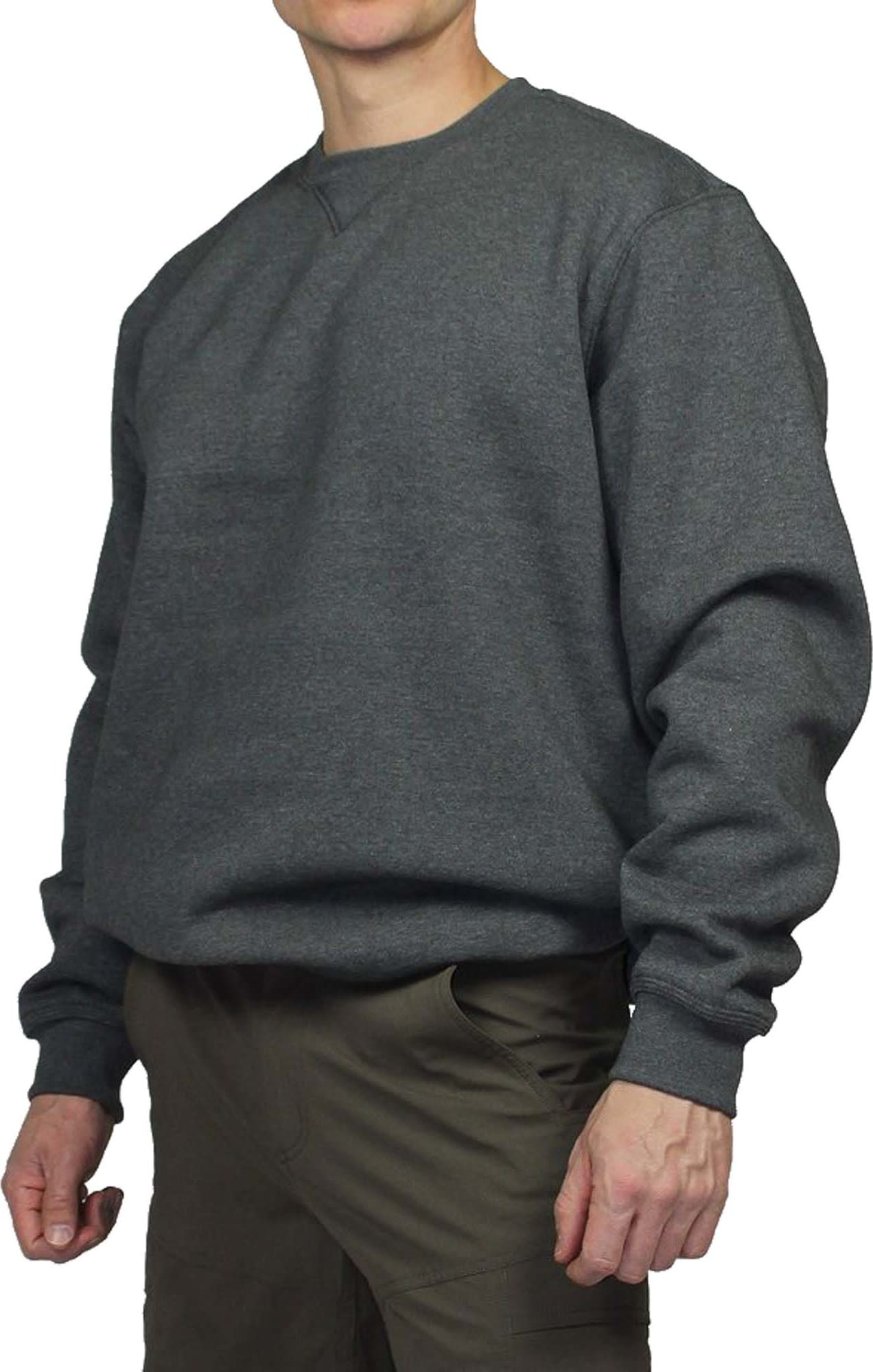 Carhartt Men’s Midweight Crewneck Sweatshirt Carbon Heather