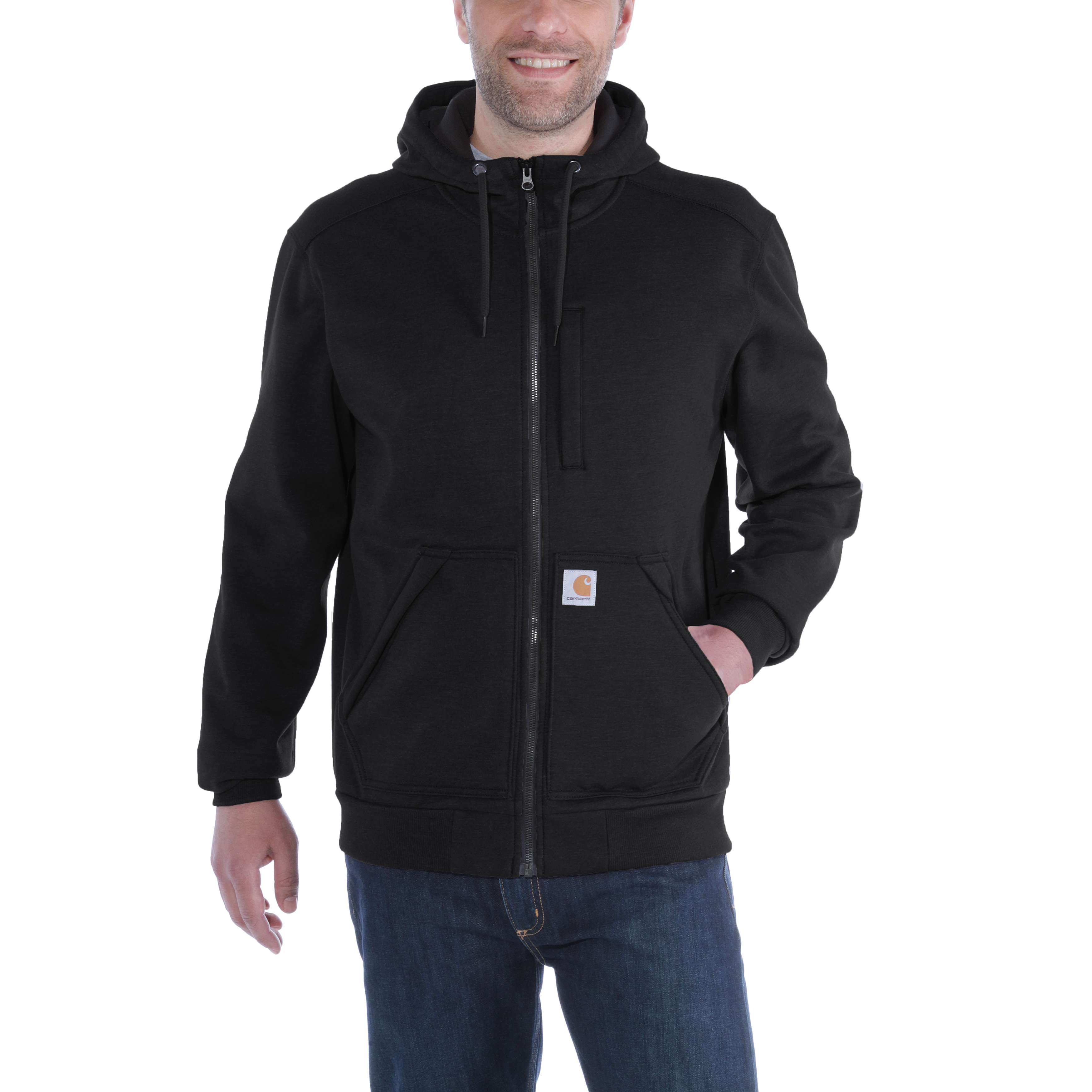 Carhartt Men’s Wind Fighter Hooded Sweatshirt Black