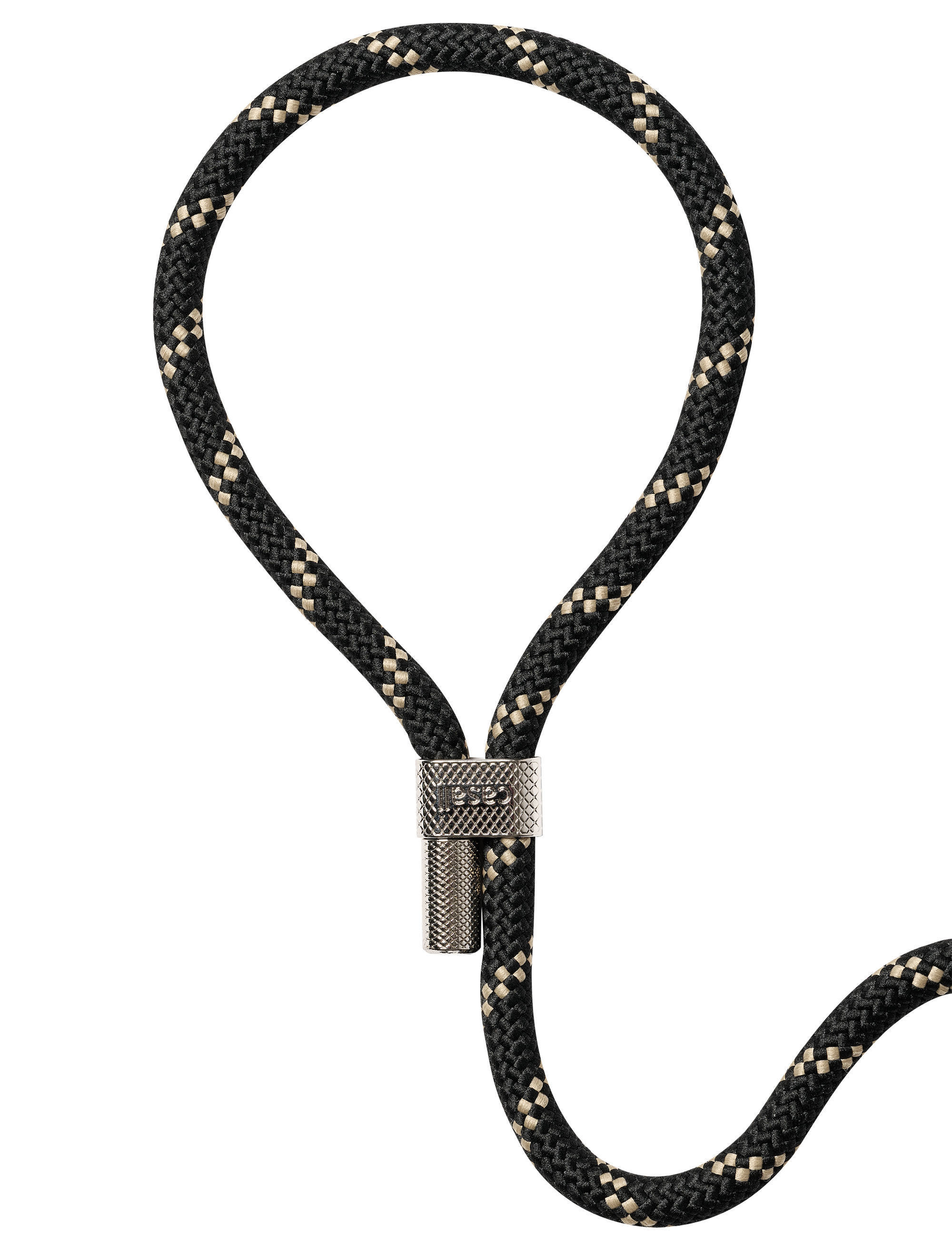 Casall Braided Yoga Carry Strap Black/Beige