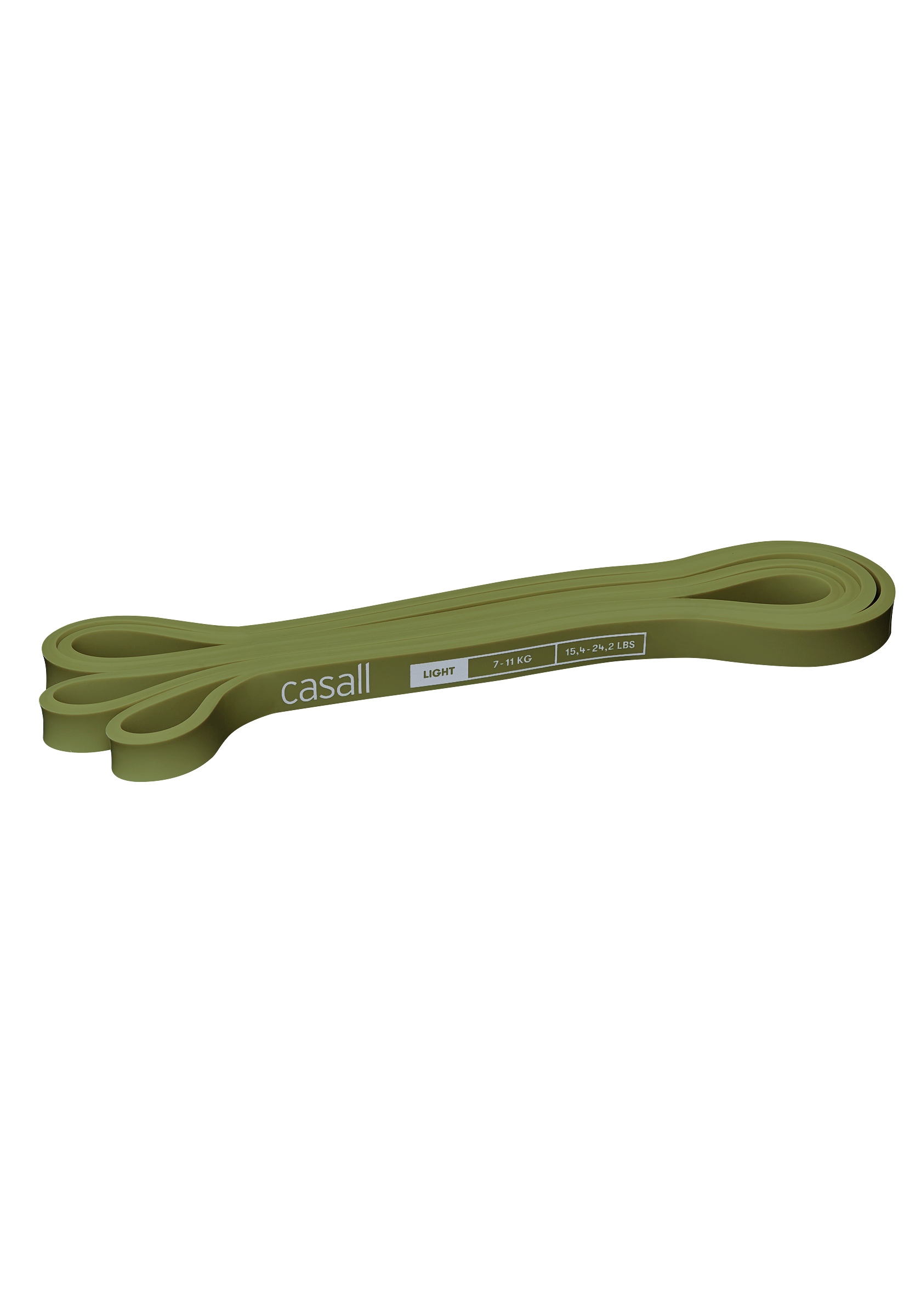 Casall Long Rubber Band Light Soft Green