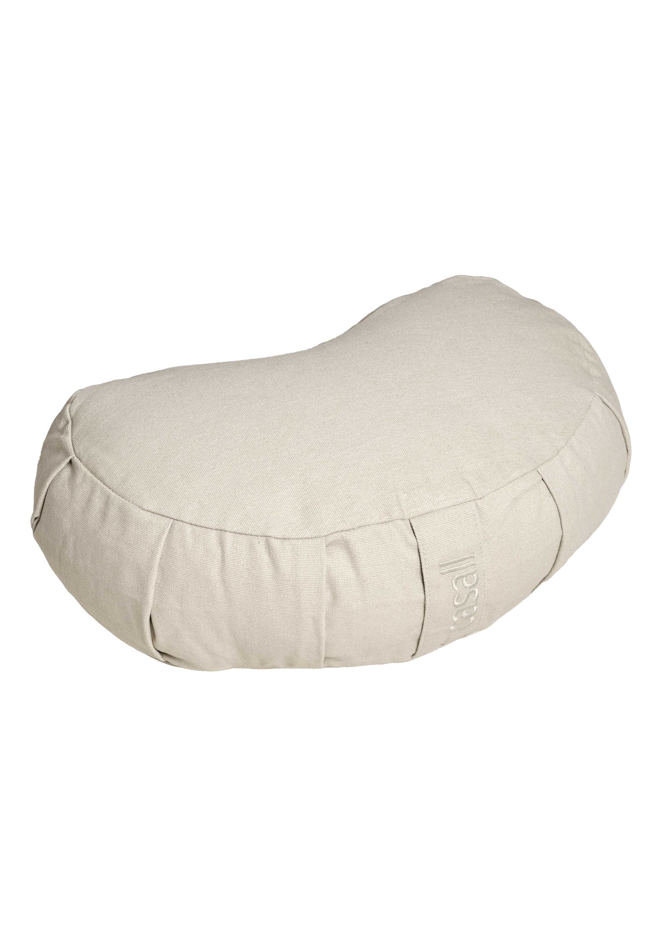 Casall Meditation Pillow Halfmoon Shape Light Cashmere