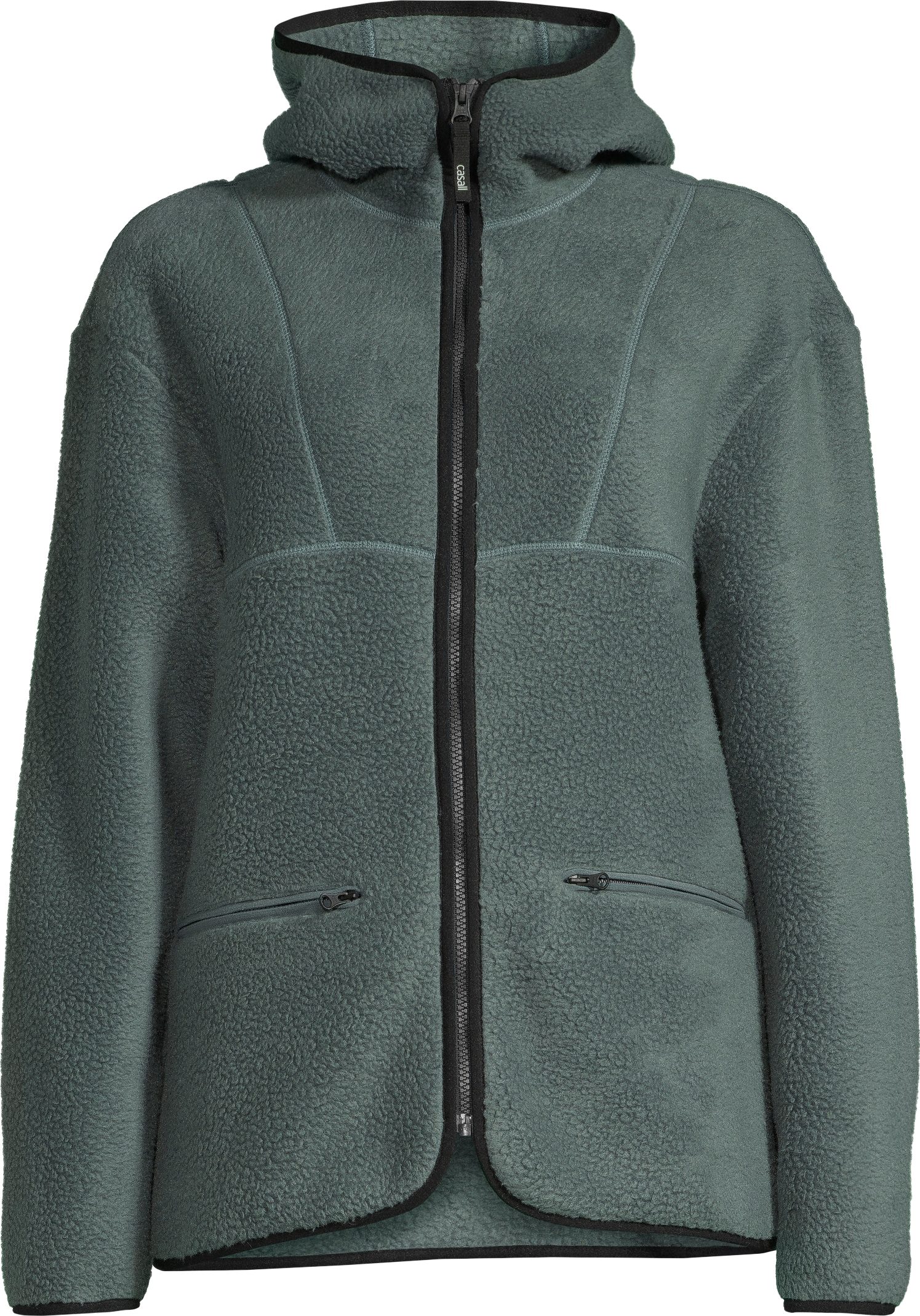 Casall Women’s Pile Jacket Dusky Teal