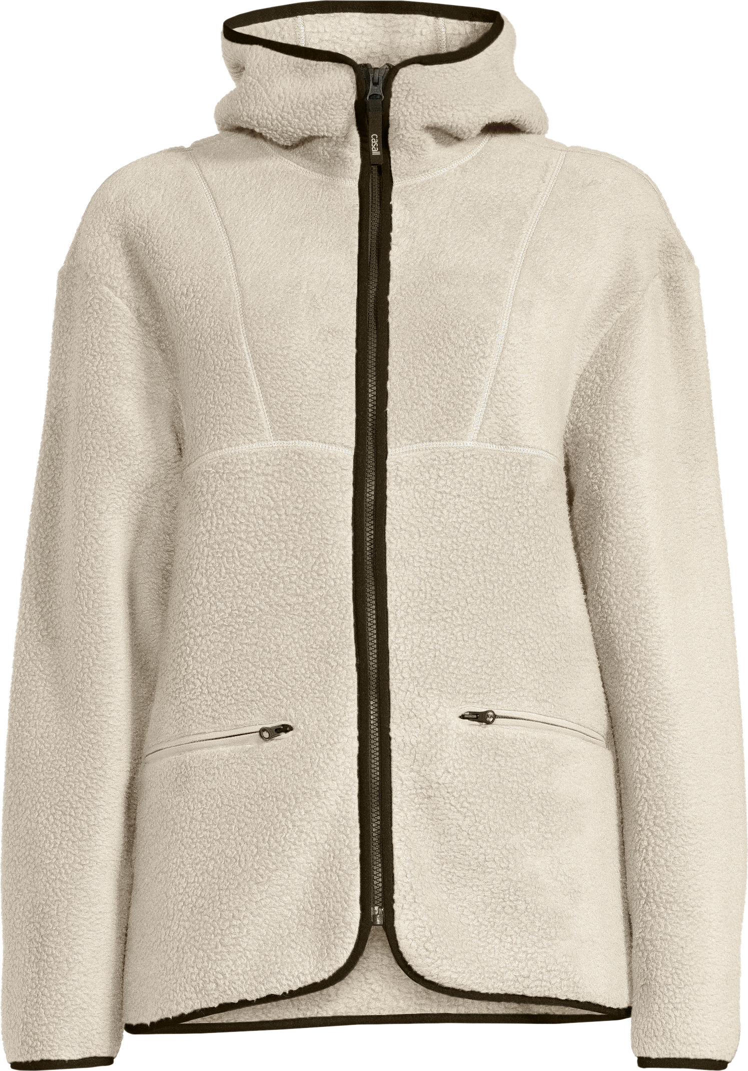 Casall Women’s Pile Jacket Off White