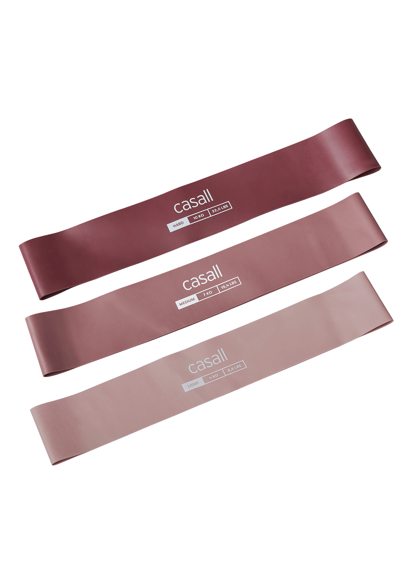 Casall Rubber Bands 3-pack Pink Selection