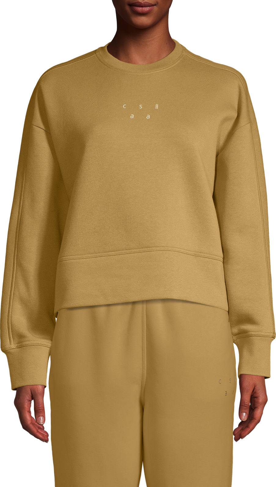 Casall Women’s Boxy Crew Neck Sweatshirt Fuse Green