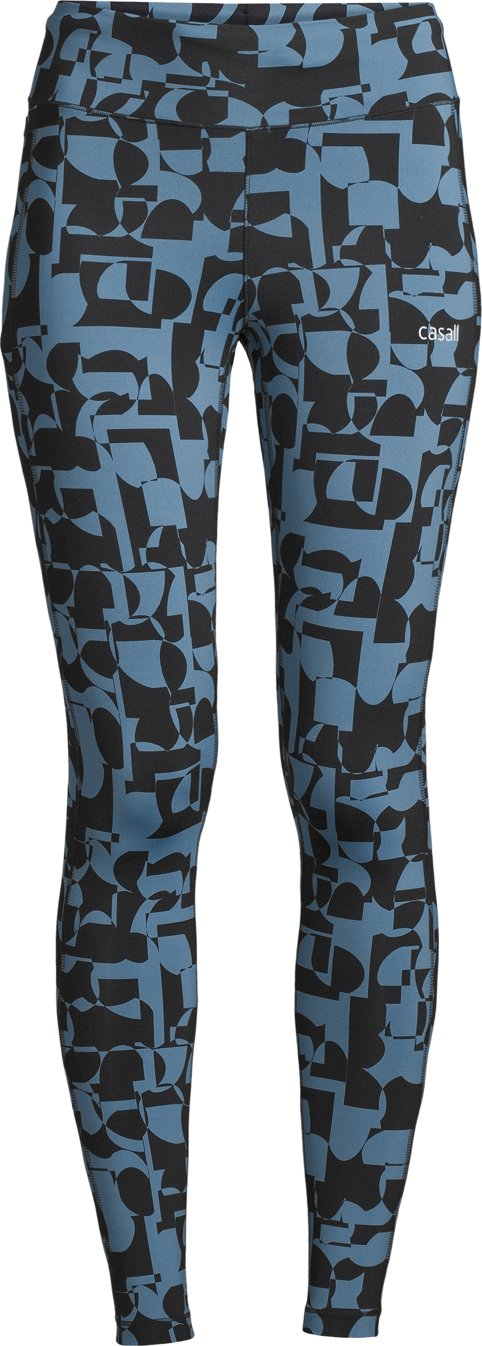 Casall Women’s Iconic Printed 7/8 Tights Echo Blue