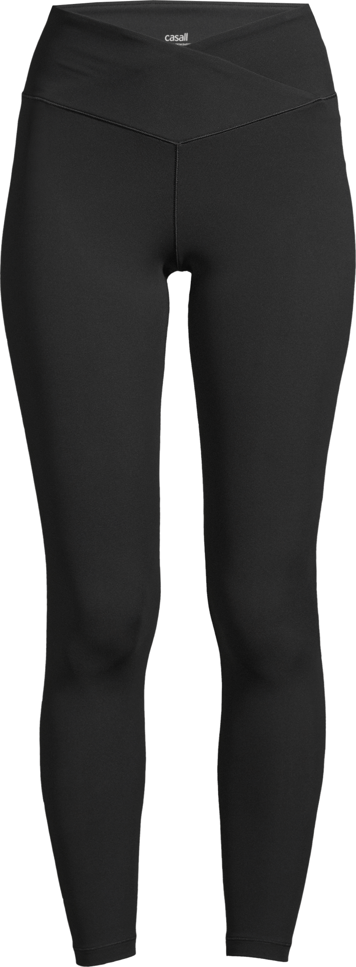 Casall Women's Overlap High Waist Tights Black Casall