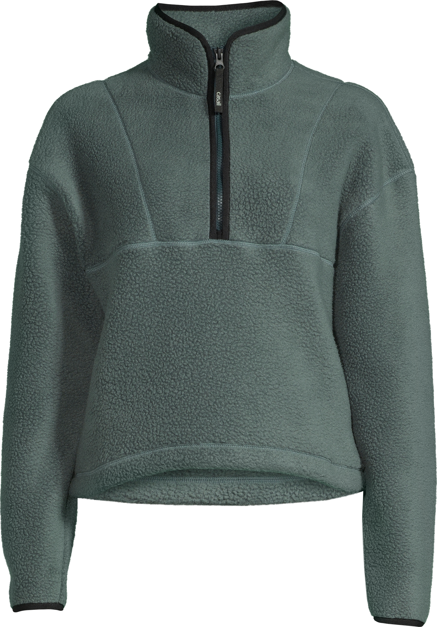 Casall Women’s Pile Half Zip Dusky Teal