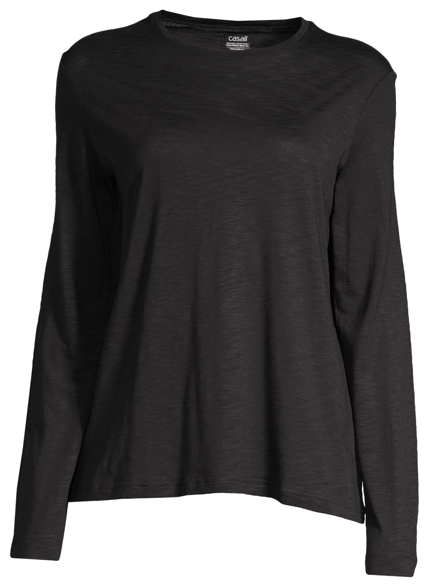 Casall Women's Soft Texture Long Sleeve Black