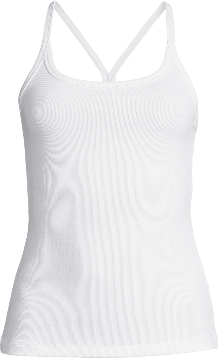 Casall Structure Seamless Sleeveless T-Shirt Beige