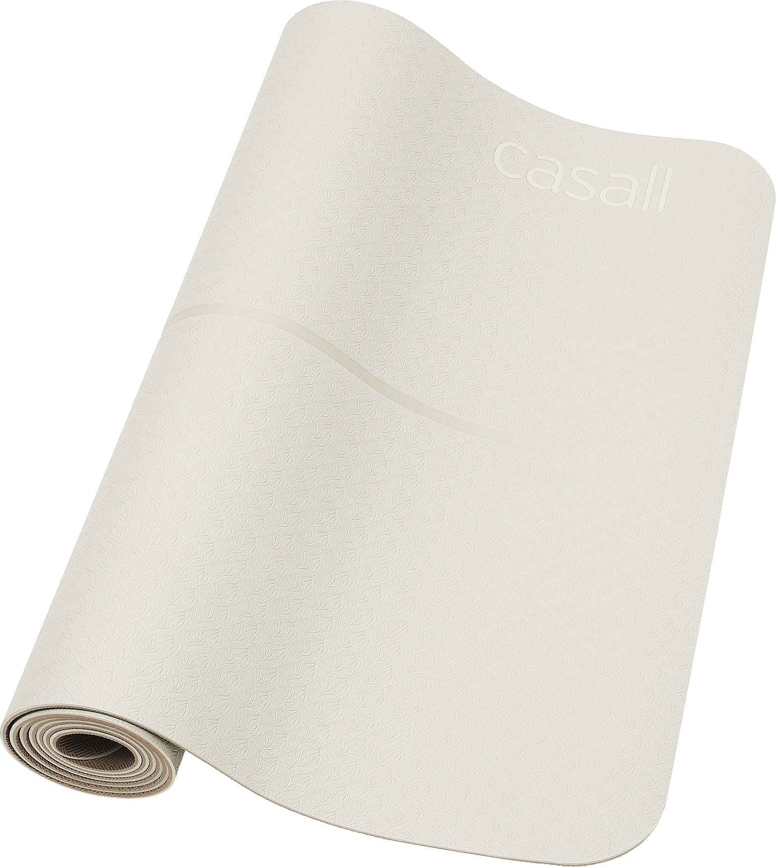 Casall Yoga Mat Position 4 mm Light Sand/Clay Brown