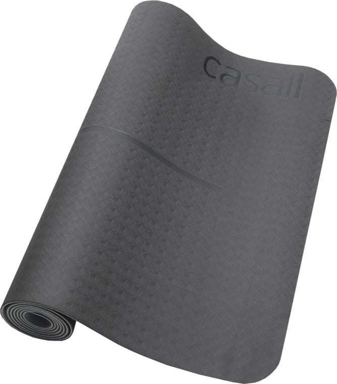 Casall Yoga Mat Position 4 mm Black/Grey Casall