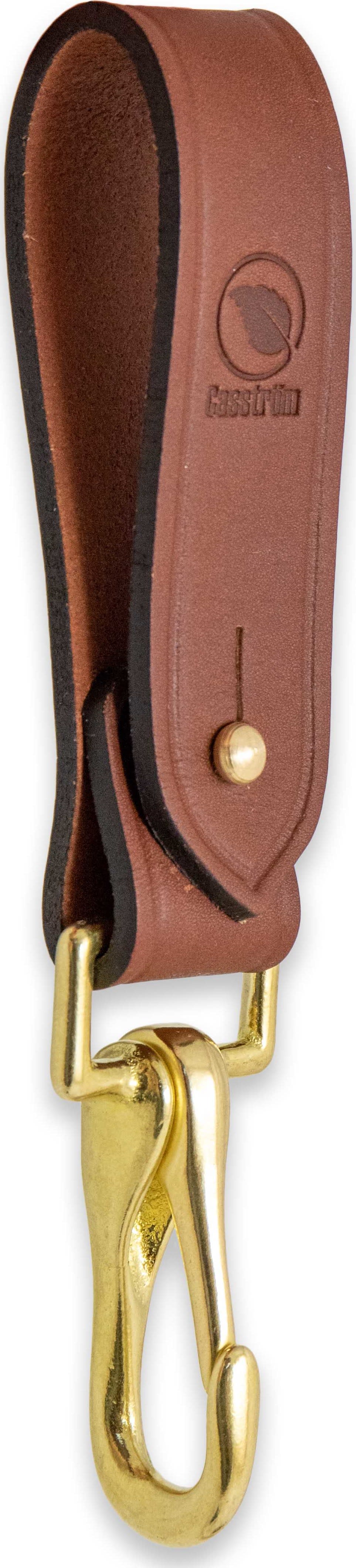 Casström Quick Release Belt Loop With Hook Cognac Brown