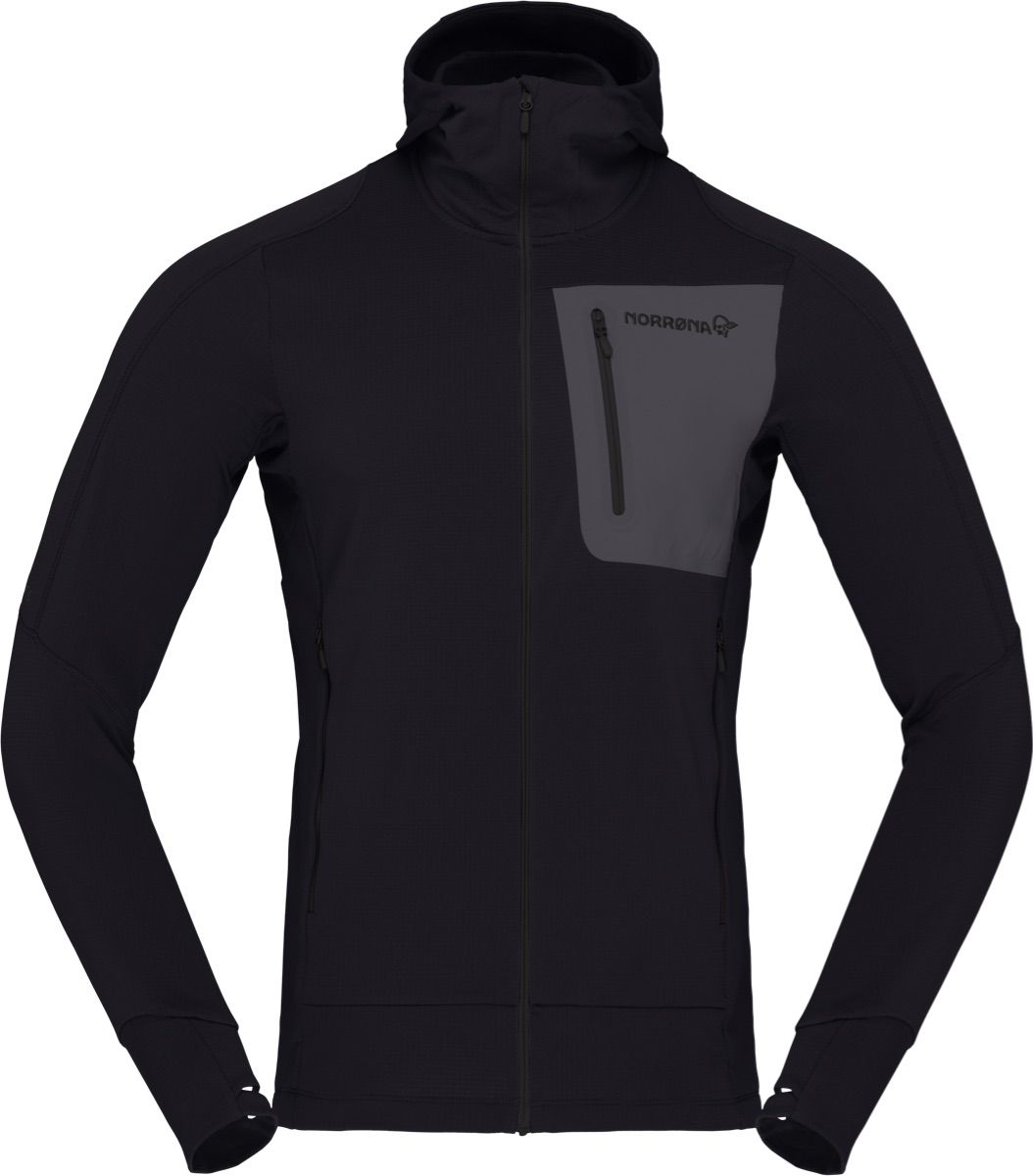 Norrøna Men's Falketind Power Grid Hood Caviar