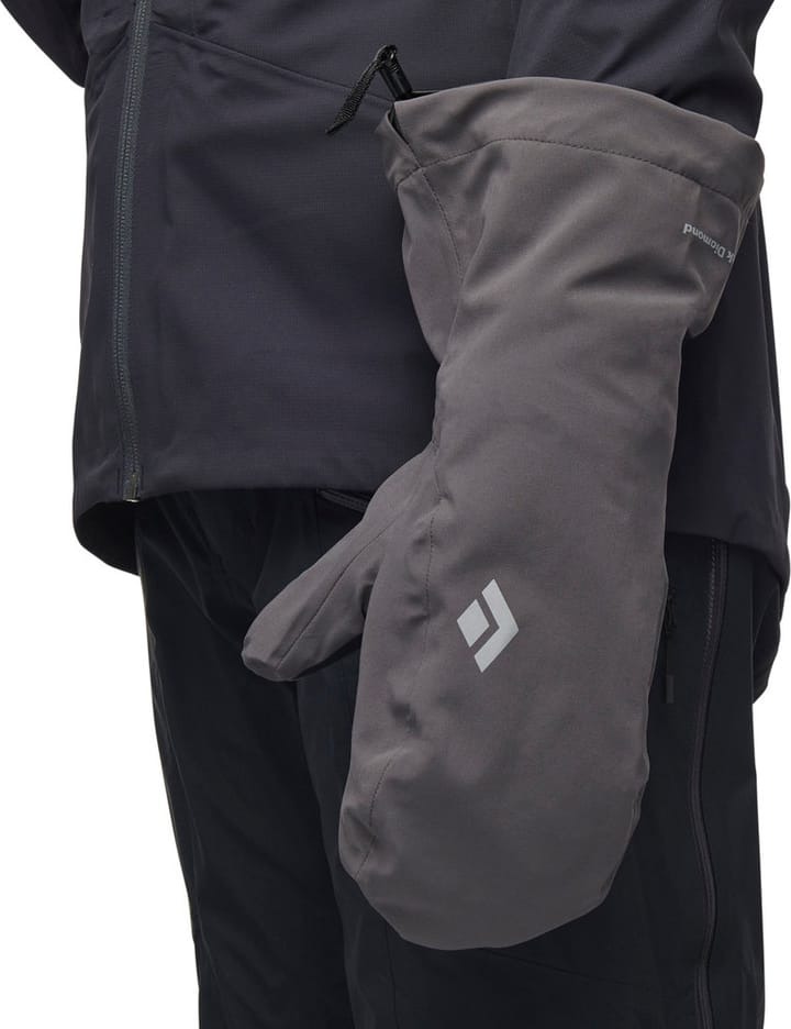 Black Diamond Waterproof Overmitts Smoke Black Diamond