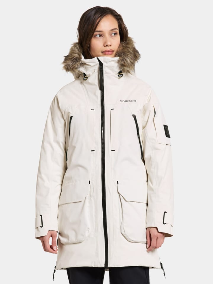 Didriksons Ceres Parka White Wns Foam