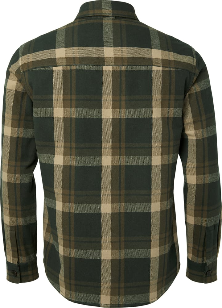 Chevalier Men's Axe Overshirt Green Checked Chevalier