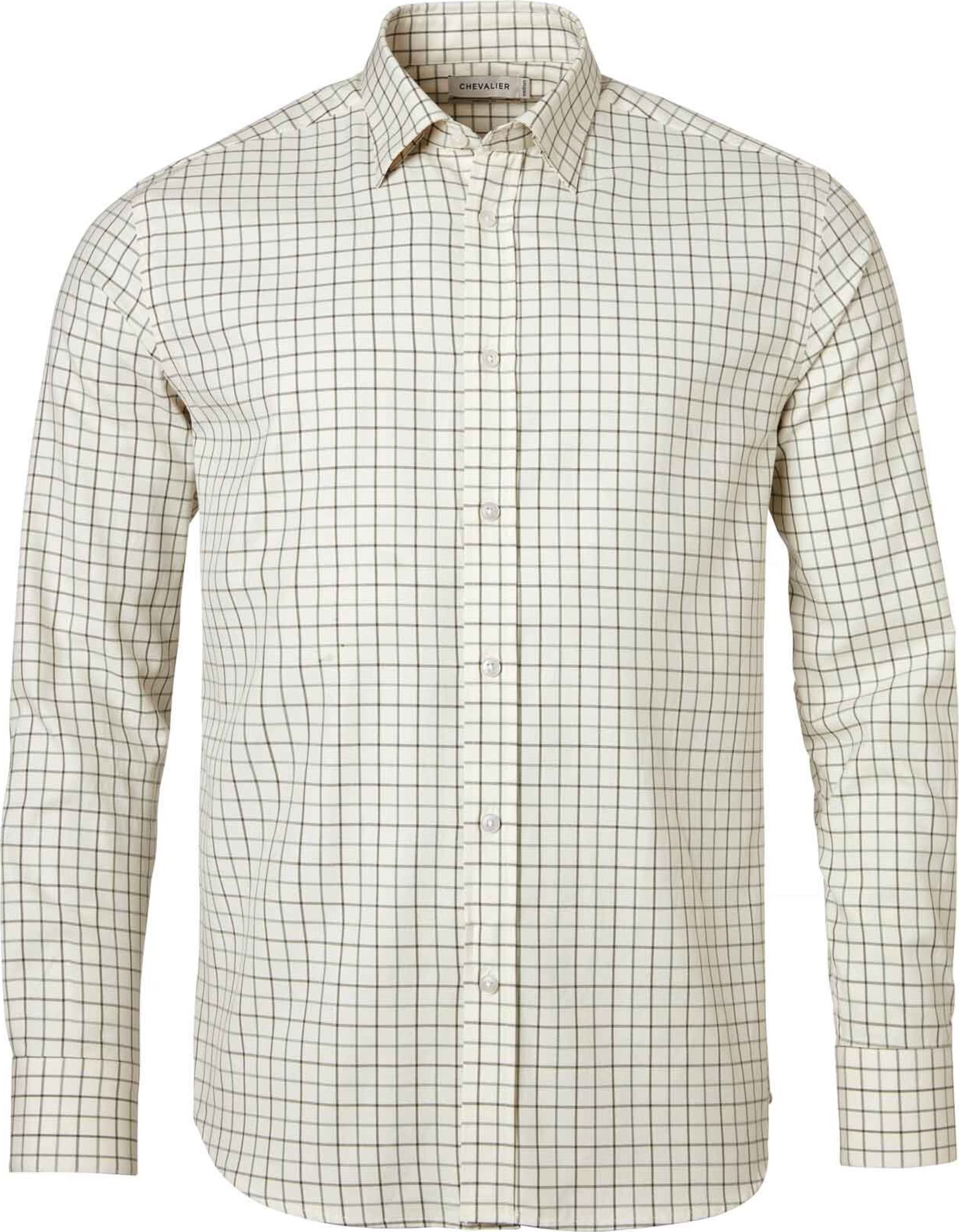 Chevalier Men’s Luton Shirt Hunter Green Tattersall