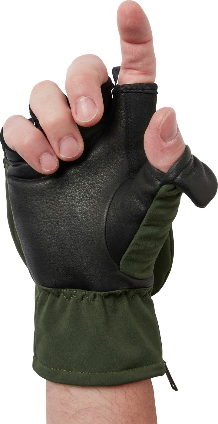 Chevalier Unisex Nimrod Windblocker Pullover Mittens Dark Greeen Chevalier