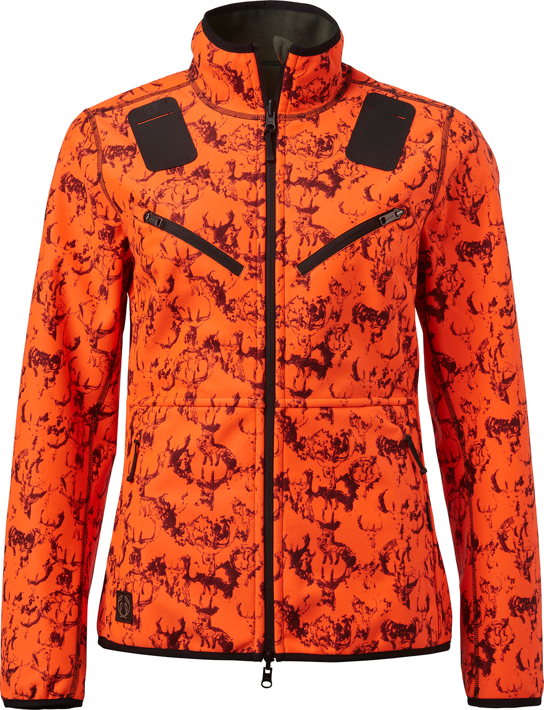 Chevalier Women’s Mist Windblocker Reversible Jacket High Vis Orange Deer