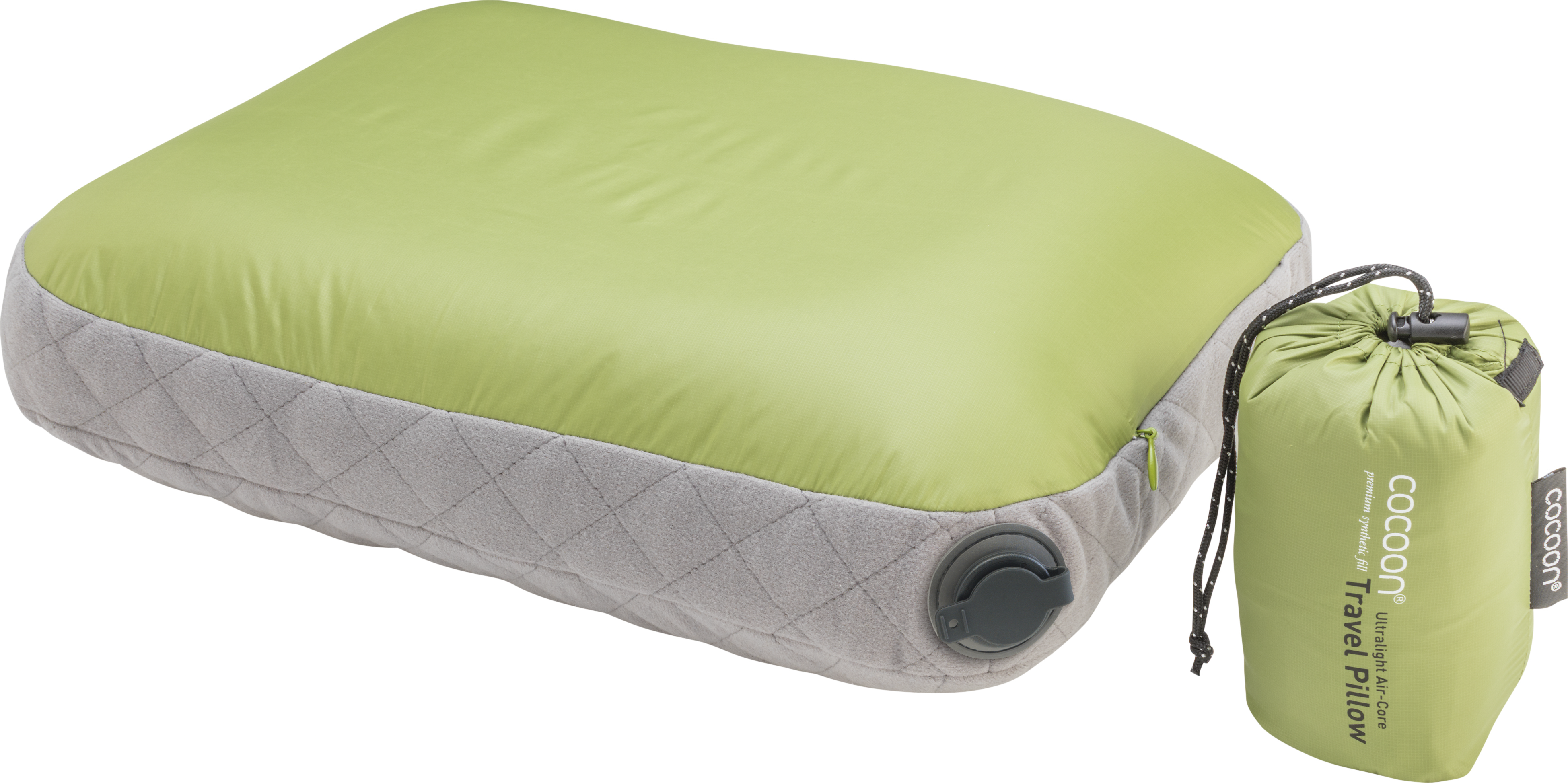 Air Core Pillow Ultralight Large Wasabi Grey Buy Air Core Pillow