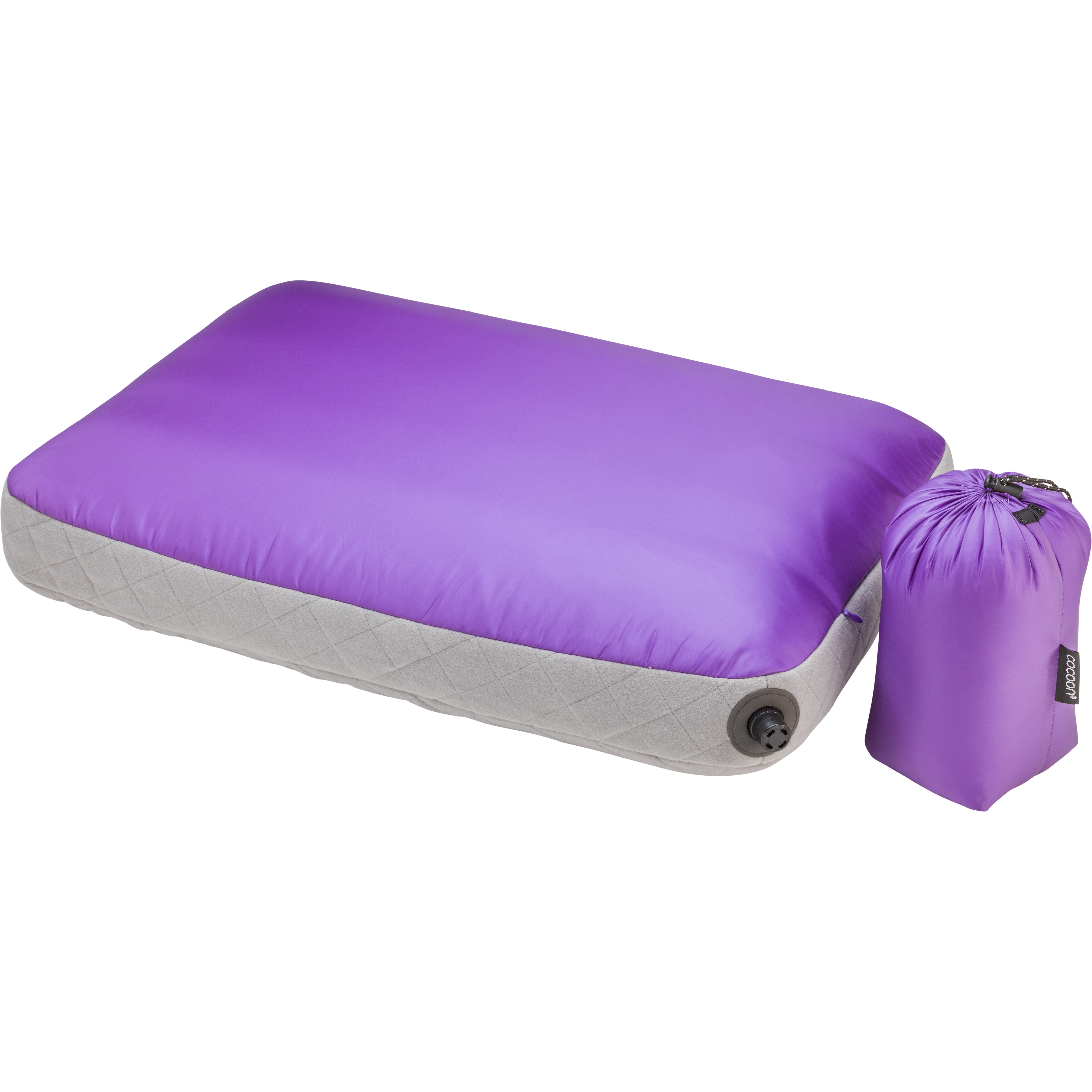 Cocoon Air Core Pillow Ultralight Full Purple/Grey