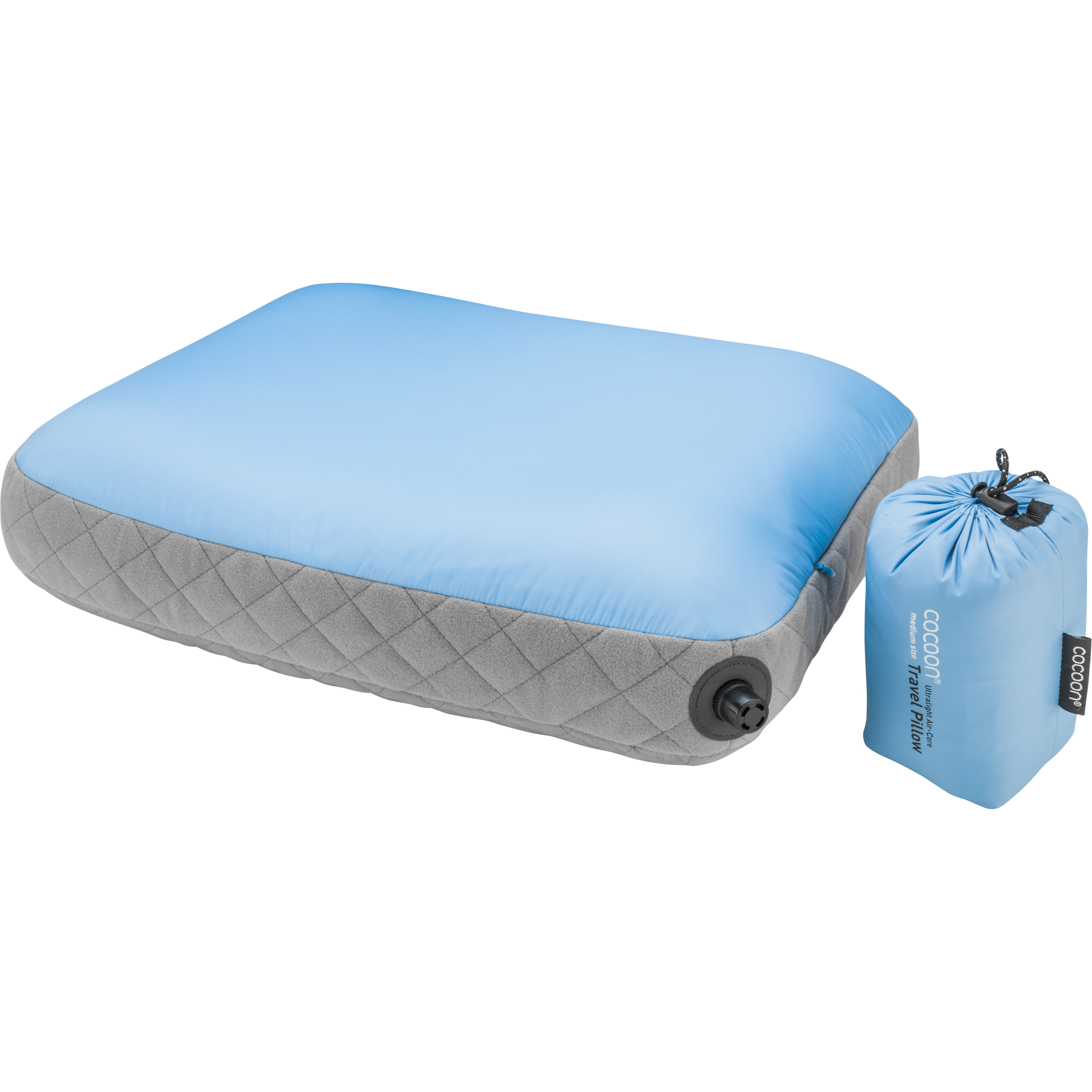 Cocoon Air-Core Pillow Ultralight Medium Light Blue/Grey