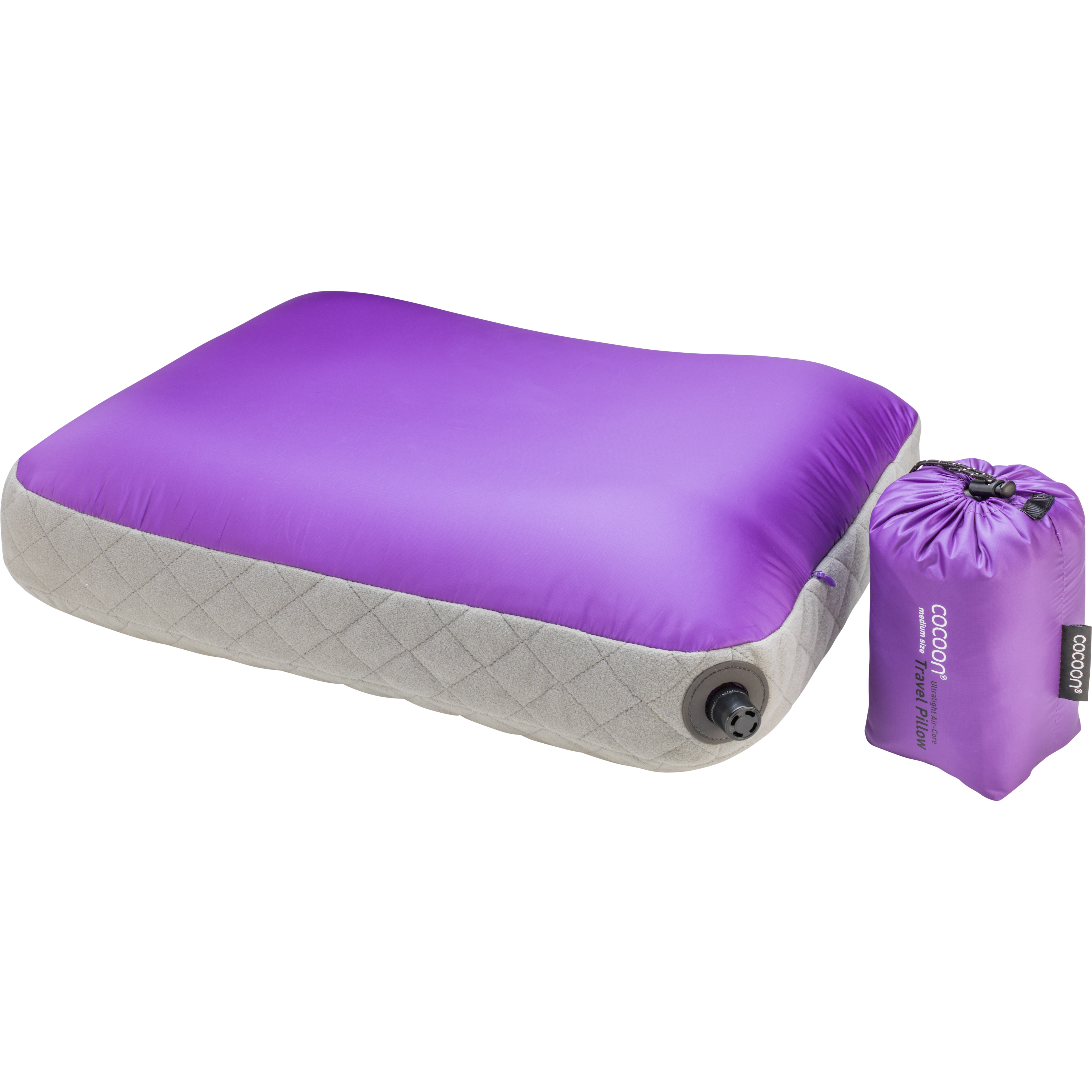 Cocoon Air-Core Pillow Ultralight Medium Purple/Grey
