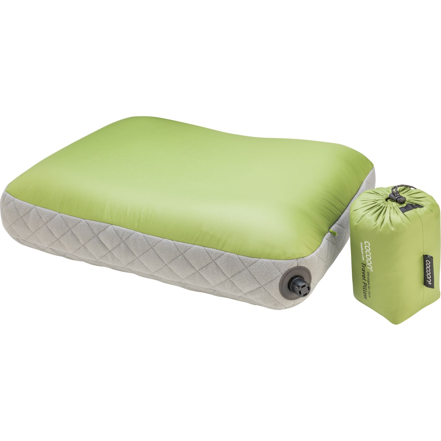 Cocoon Air-Core Pillow Ultralight Medium Wasabi/Grey