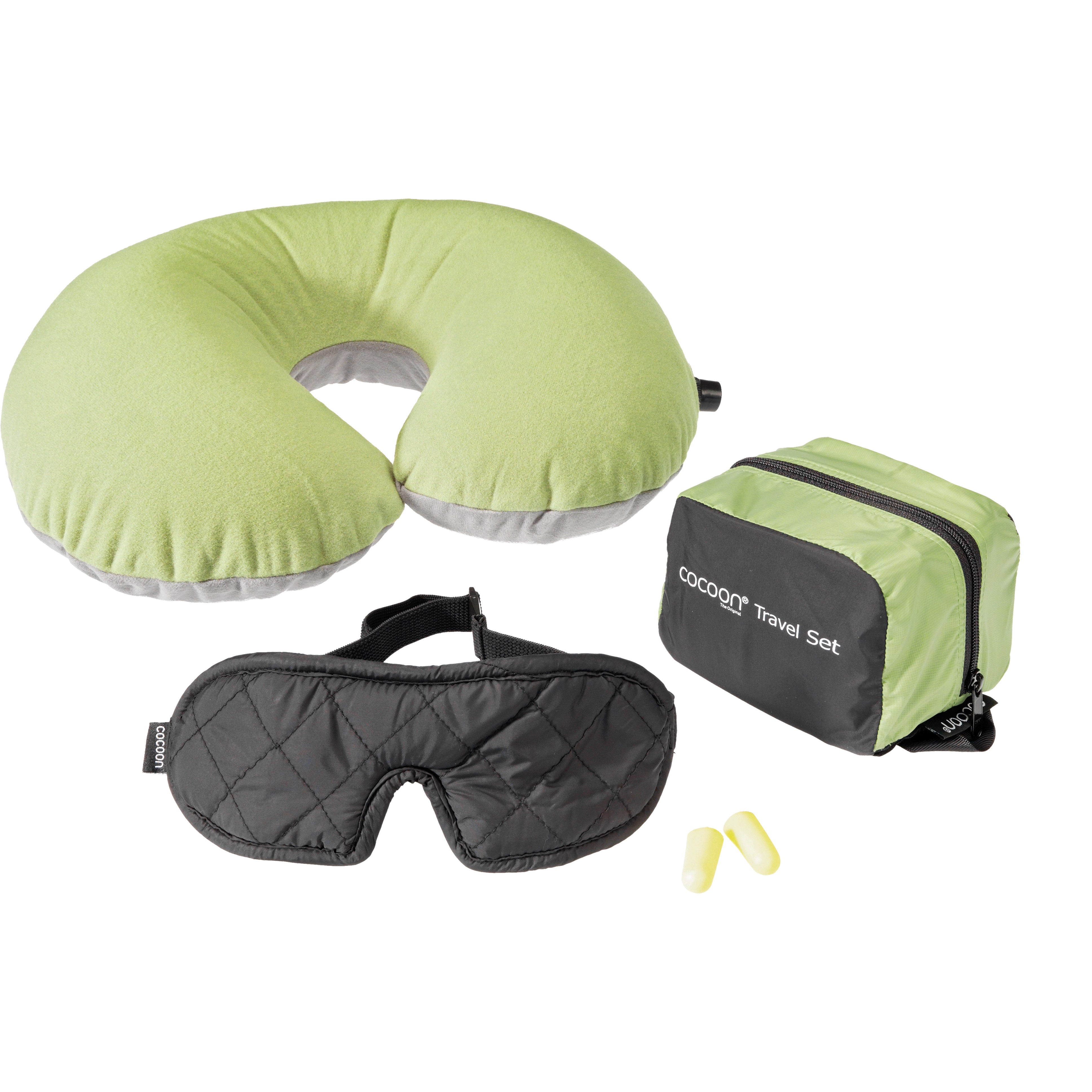 Cocoon Travel Set Ultralight Wasabi/Black