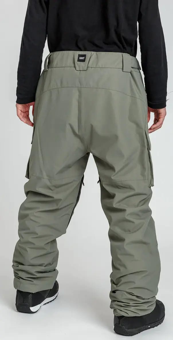 ColourWear Unisex Mountain Cargo Pants Grey Green