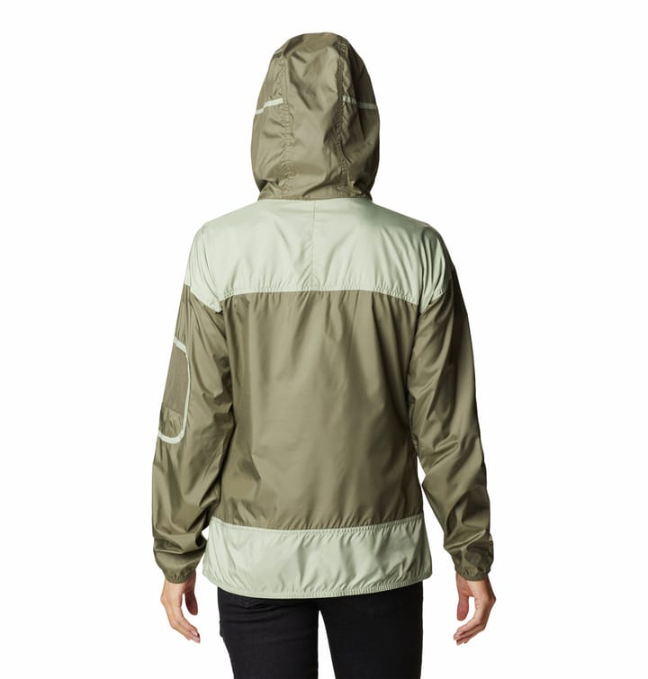 Columbia Women s Challenger Windbreaker Stone Green Safari