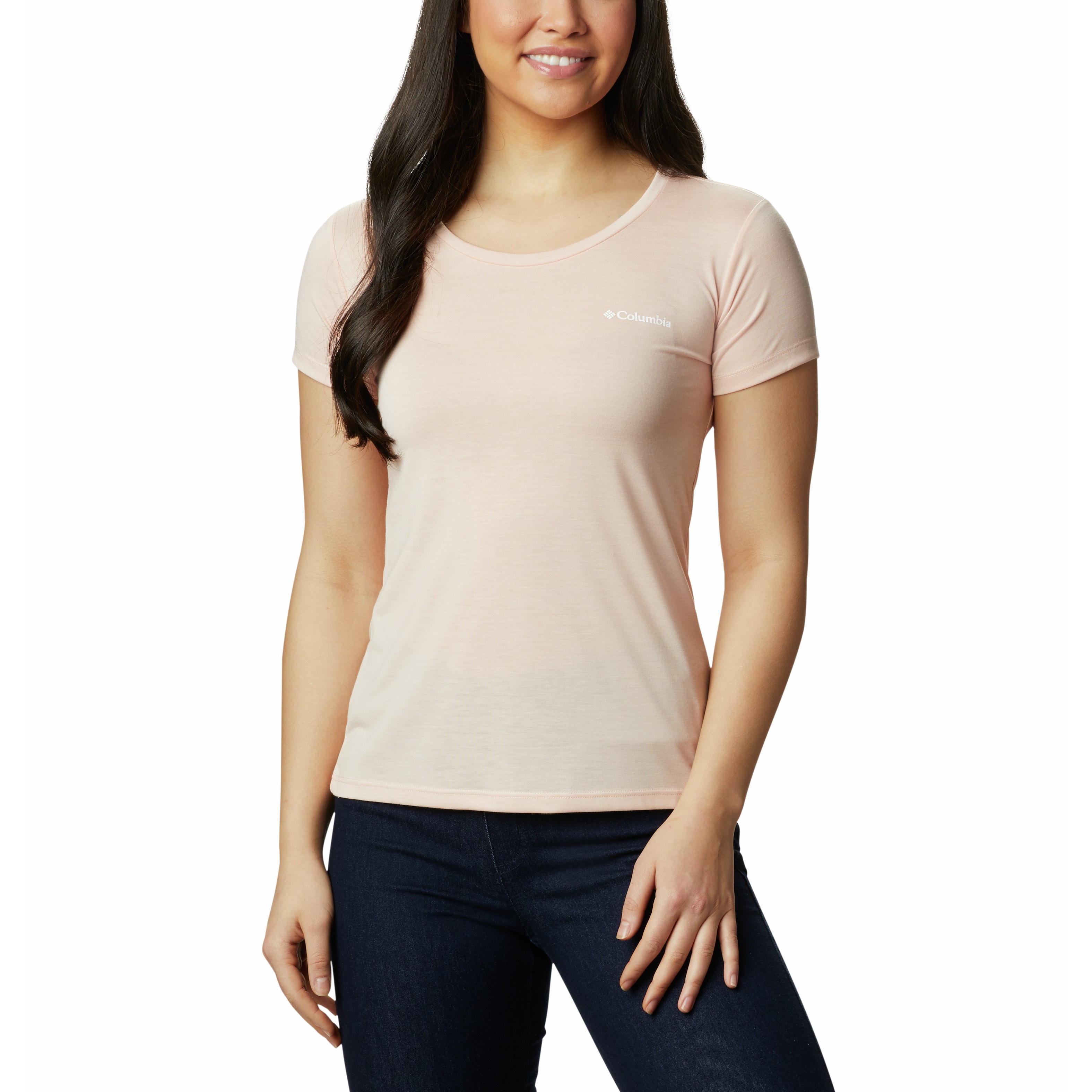 Women´s Lava Lake II Shortsleeve Tee Peach Cloud